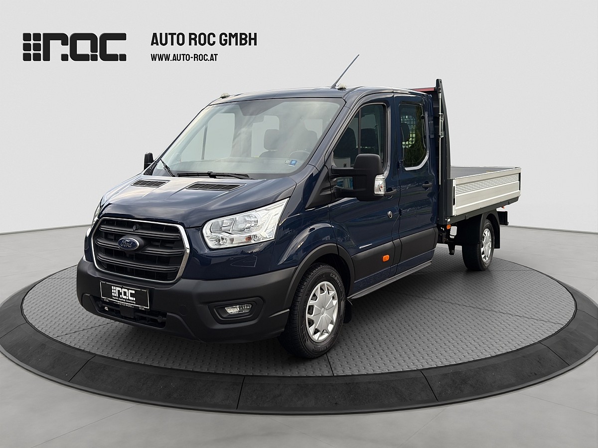 Ford Transit Pritsche DoKa 2,0 EcoBlue AWD L3H1 350 Trend AHK/7-Sitzer/STH/uvm