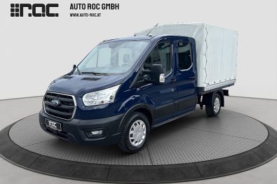 Ford Transit Pritsche DoKa 2,0 EcoBlue AWD L2 350 Trend 7-Sitzer/Tempomat/Klima/Plane/uvm bei Auto ROC in 