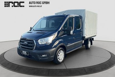 Ford Transit Pritsche DoKa 2,0 EcoBlue L2H1 310 Trend 7-Sitzer/Tempomat/Klima/Plane/uvm bei Auto ROC in 