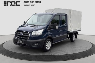 Ford Transit Pritsche DoKa 2.0D EcoBlue L2H1 310 Trend 7-Sitzer / Planenaufbau bei Auto ROC in 