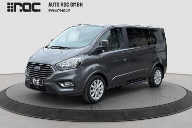 Ford Tourneo Custom 2.0D EcoBlue 320 L1 Titanium 2xSchiebetür/AHK/Kamera/Zusatz-Heizung/Heckklappe/uvm bei Auto ROC in 